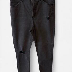 Express Black Skinny Jeans for Women 12S